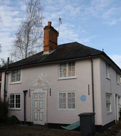 painted house in Yoxford