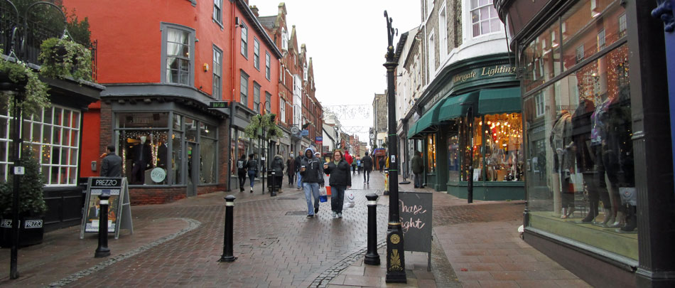 Bury St Edmunds town centre