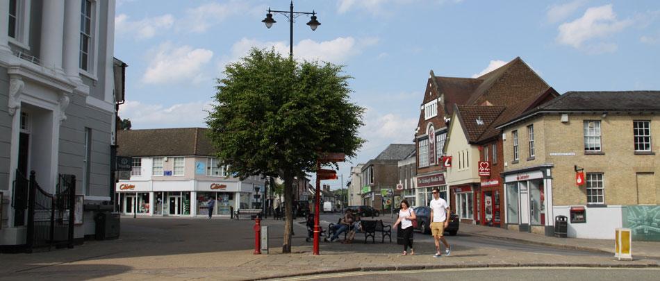 Sudbury town centre